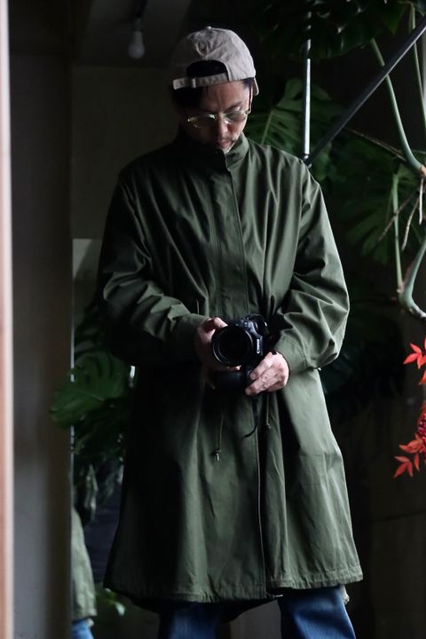 blurhms ROOTSTOCK 23SS blurhmsROOTSTOCK Cotton Poplin 65 Coatスタイル