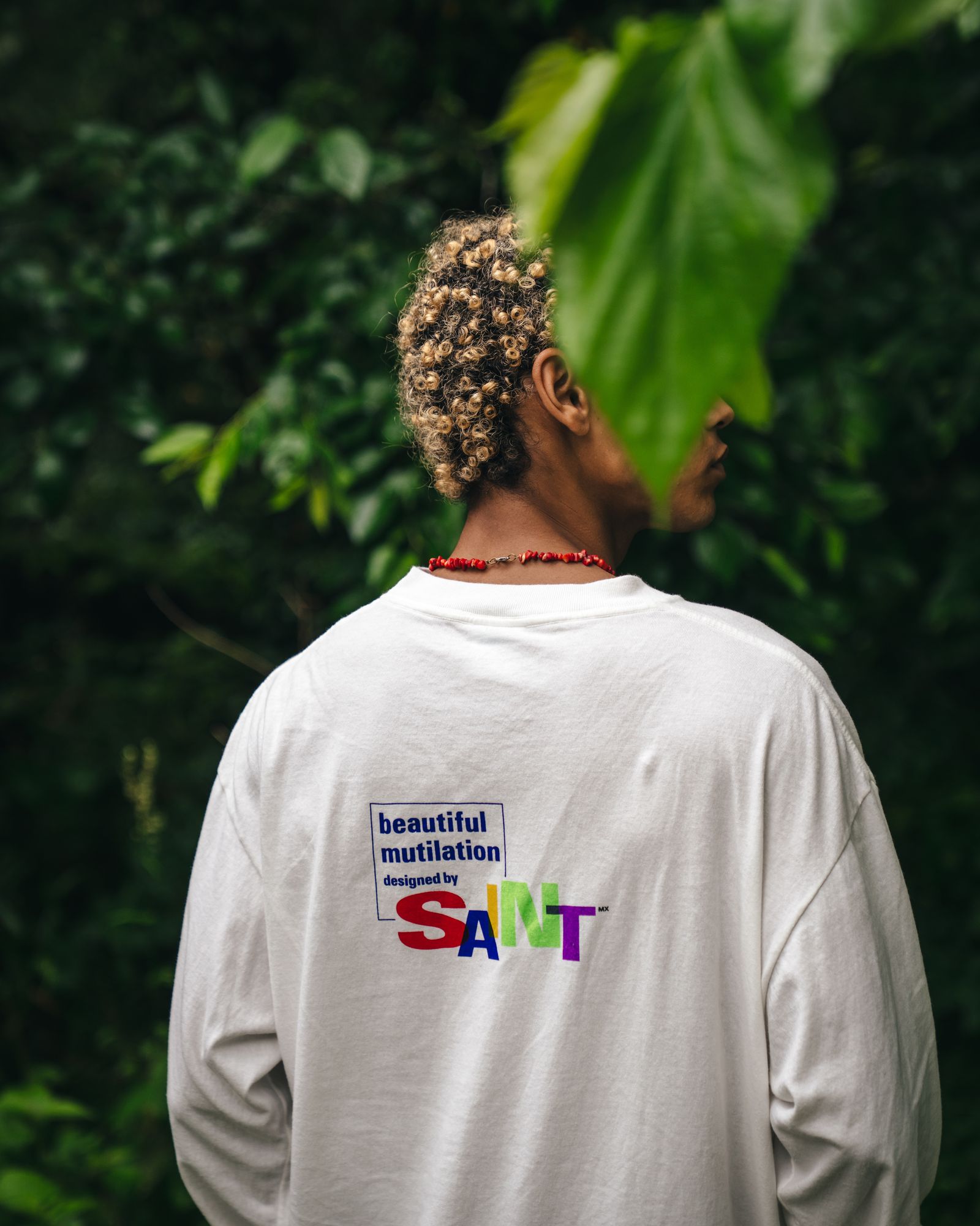 セントマイケル Tシャツ TBEAUTIFUL SAINT LS TEE(SM-HR1-0000-036)WHITE★9月27日(土)発売！