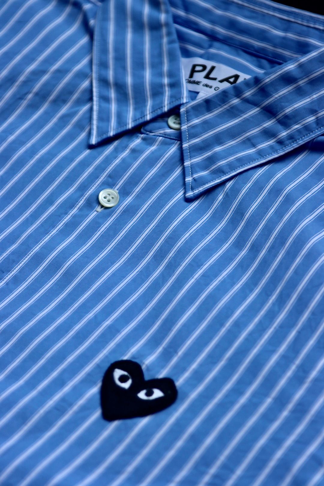 PLAY COMME des GARCONS - プレイコムデギャルソン MEN'S STRIPED S/S