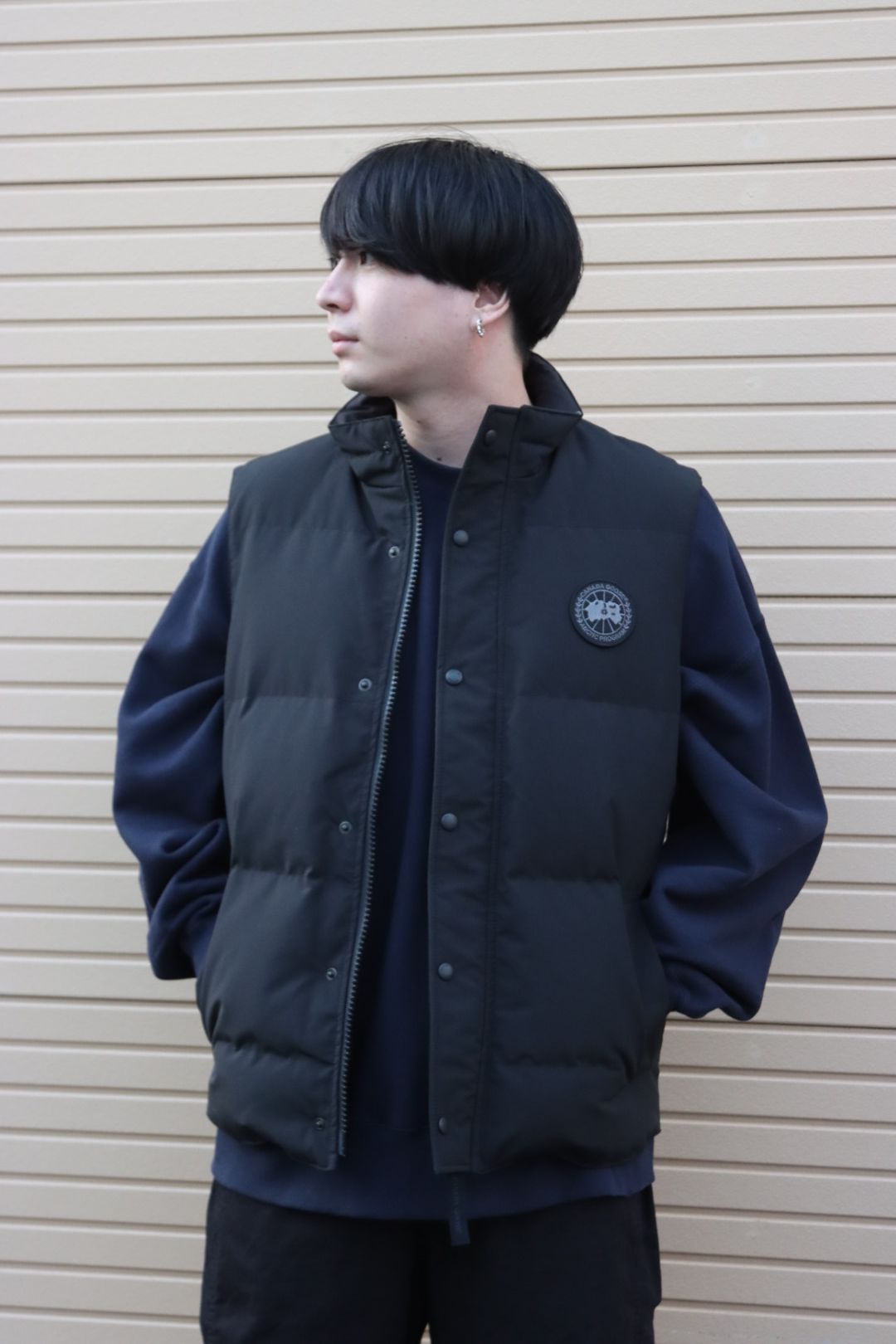 CANADA GOOSE GARSON VEST BLACK LABEL style.2022.10.9