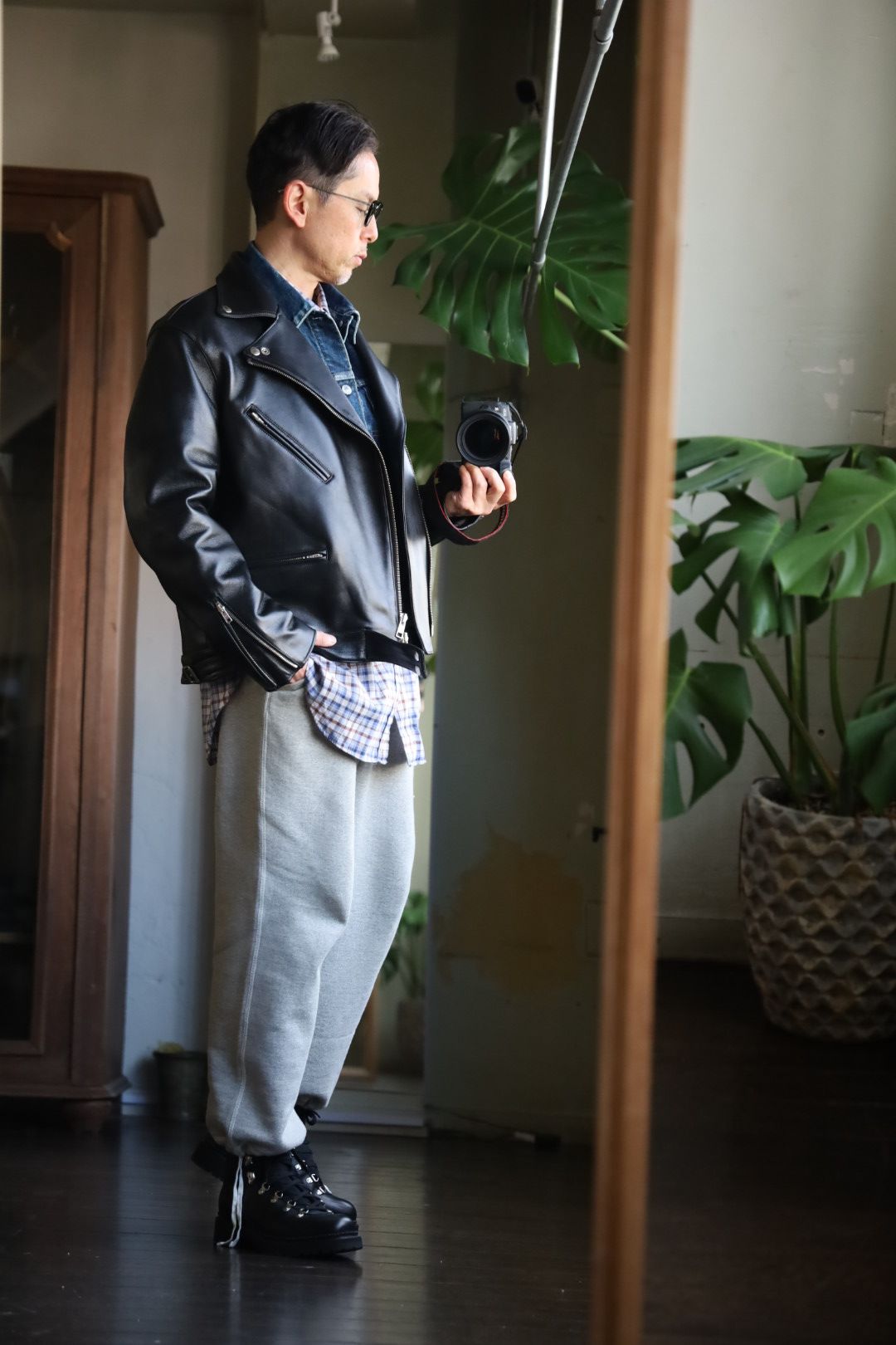 A.PRESSE - アプレッセ Vintage Sweat Pants(25SAP-05-10K)GRAY