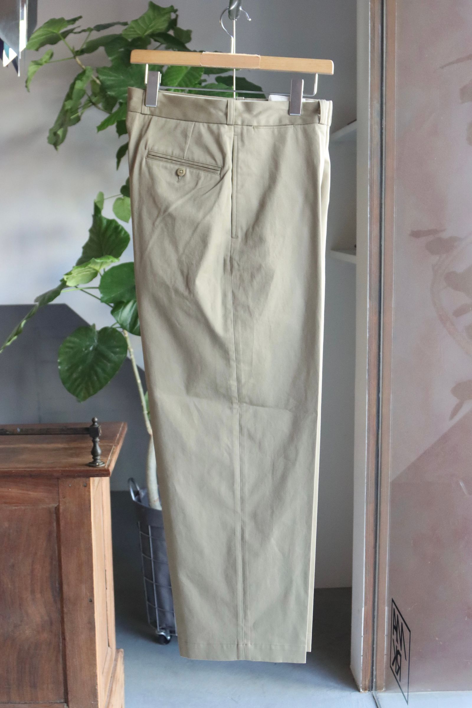 ブラームスルーツストック 25FW 2046D Chino Pants(bROOTS24F20F25)DustyBeige