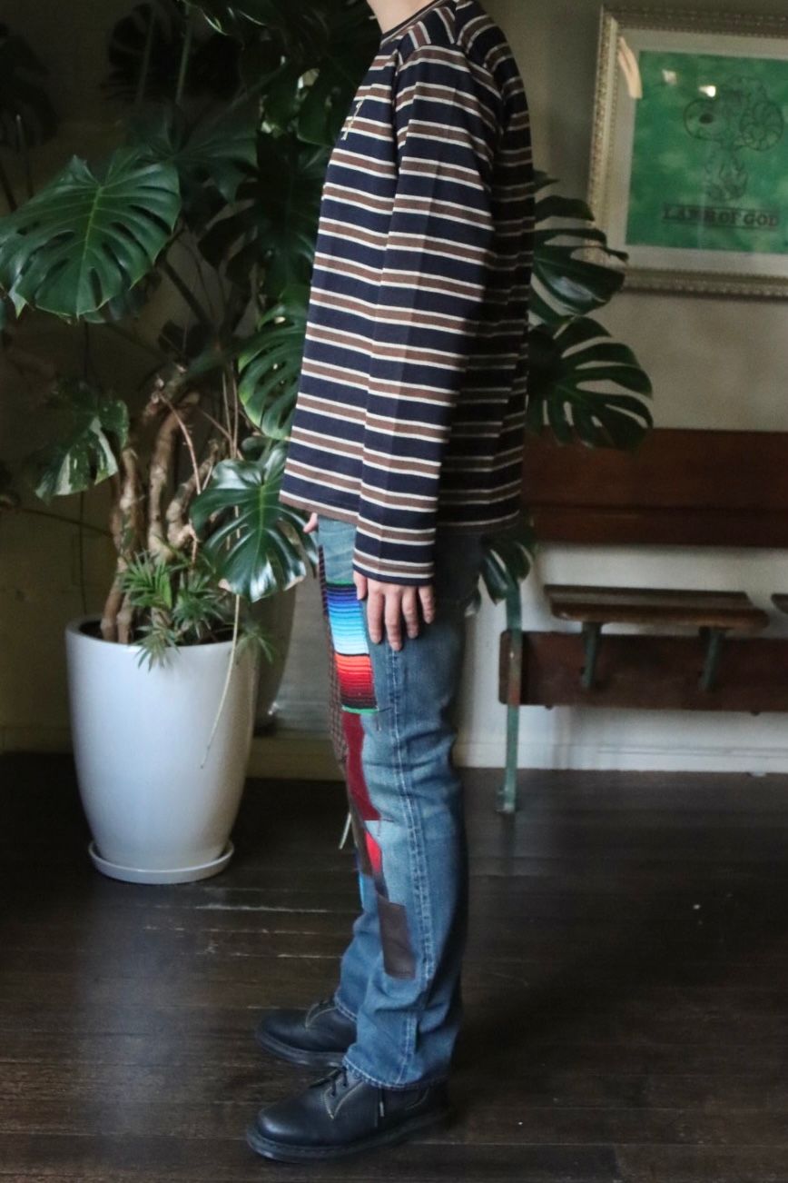 JUNYA WATANABE Jay Kayコラボ ボーダーカットソー style.2022.8.5