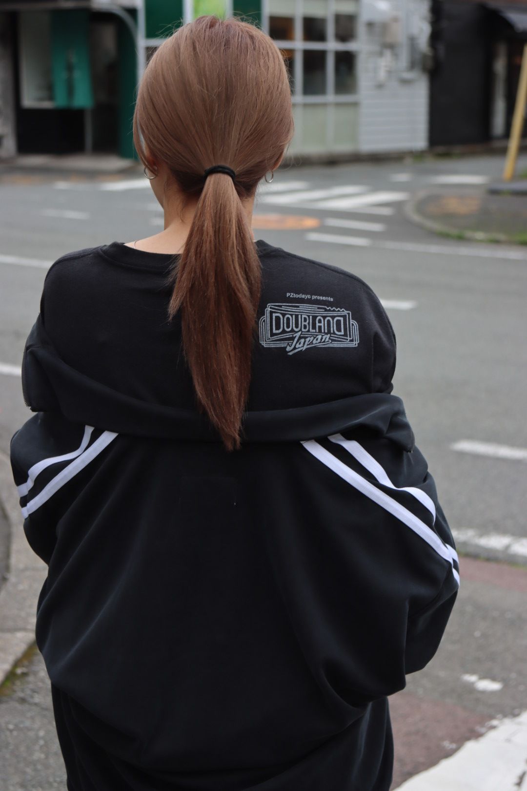 doublet - ダブレット23AW VINTAGE EFFECT TRACK JACKET (23AW29BL173