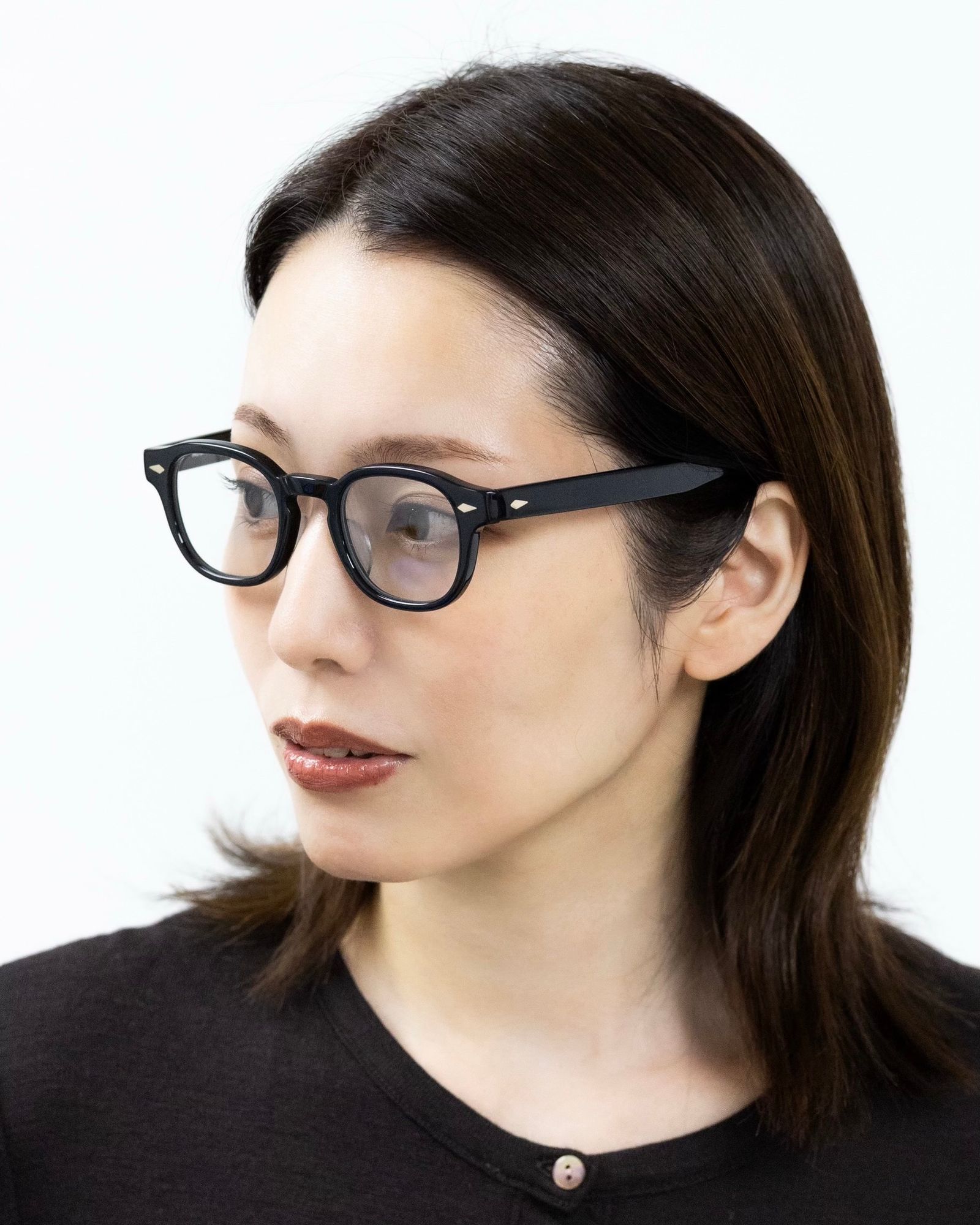 ノチノオプティカル NOCHINO-N1 #1.GLOSS BLACK × CLEAR to GREY (調光モデル)☆4月18日(土)再入荷！