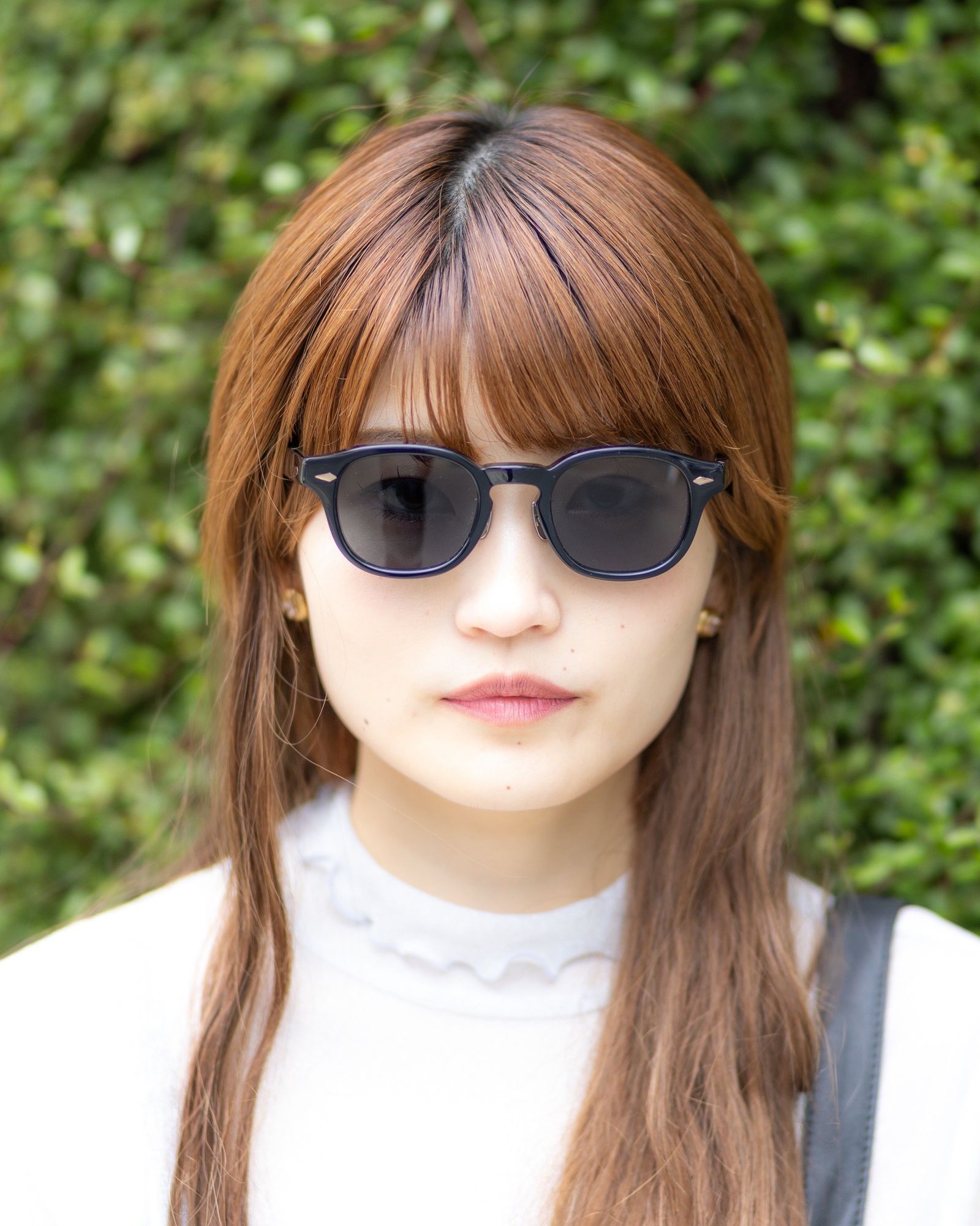 ノチノオプティカル "NOCHINO FR" #3. GLOSS BLACK × DARK GREY