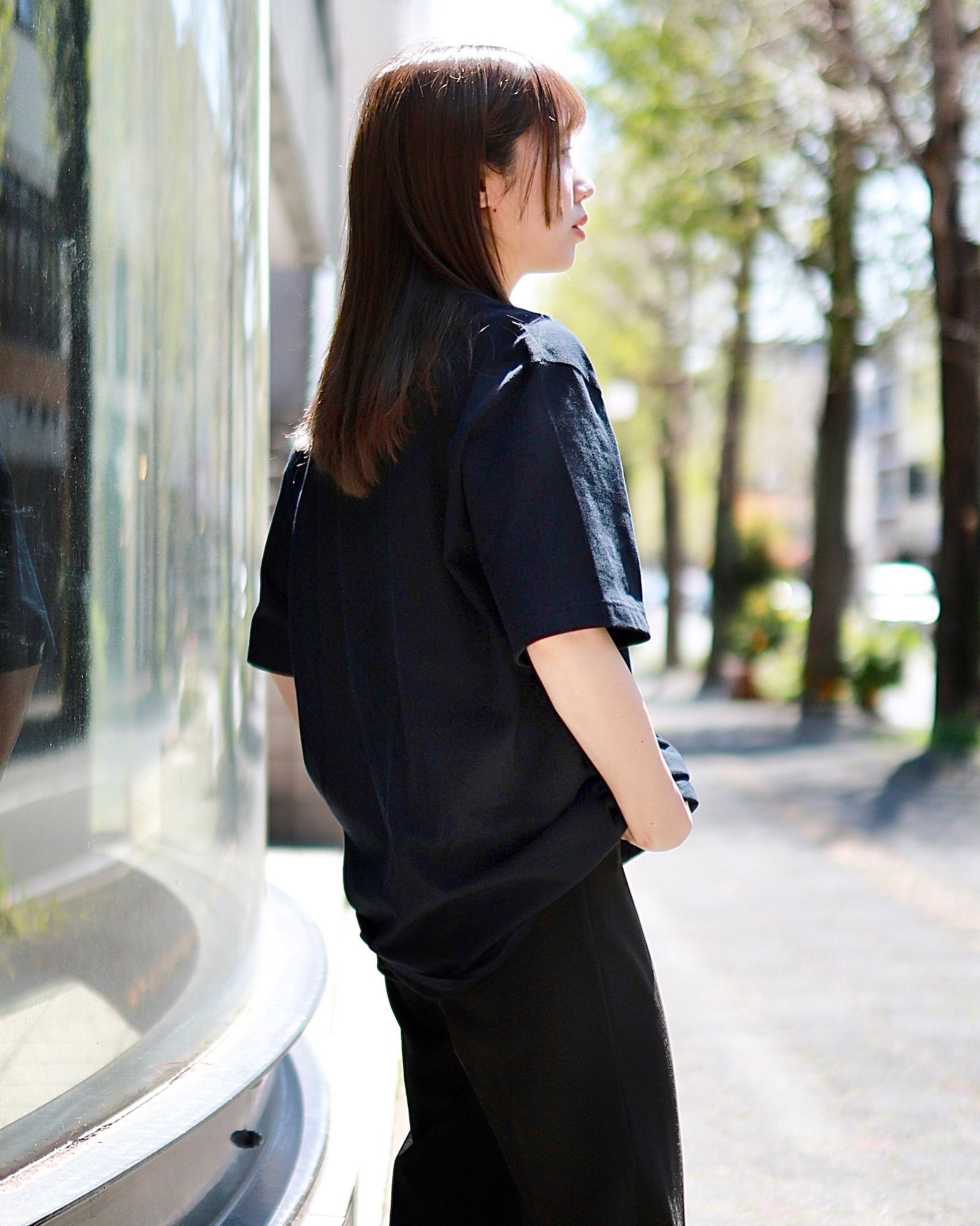 COMME des GARSONS HOMME ロゴTシャツstyle.2023.4.12