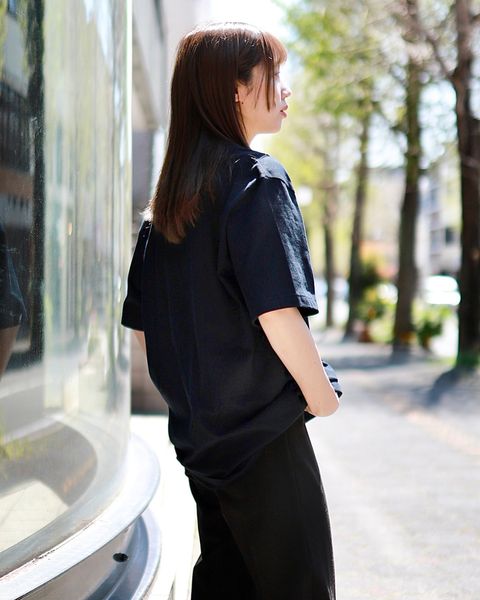 COMME des GARSONS HOMME ロゴTシャツstyle.2023.4.12