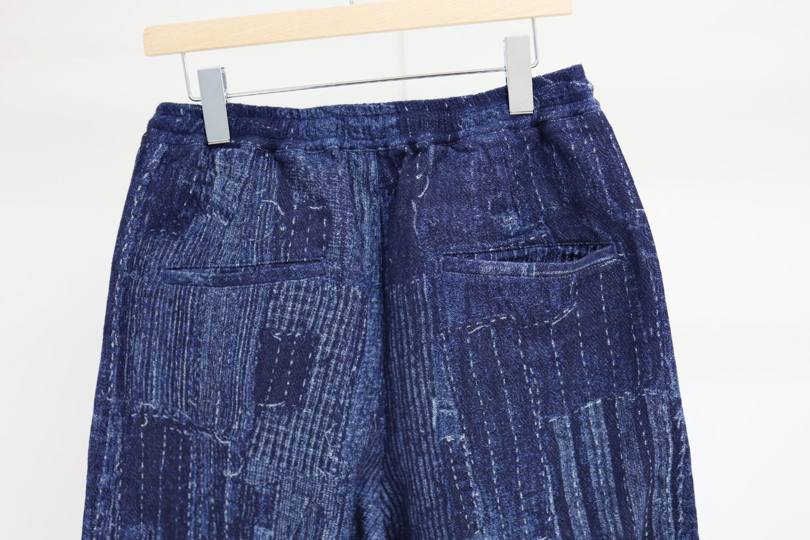 ファンダメンタル 26SS BORO SIDE BUTTON HAKAMA PANTS RINSE (FA26PN17R) INDIGO☆新作発売！