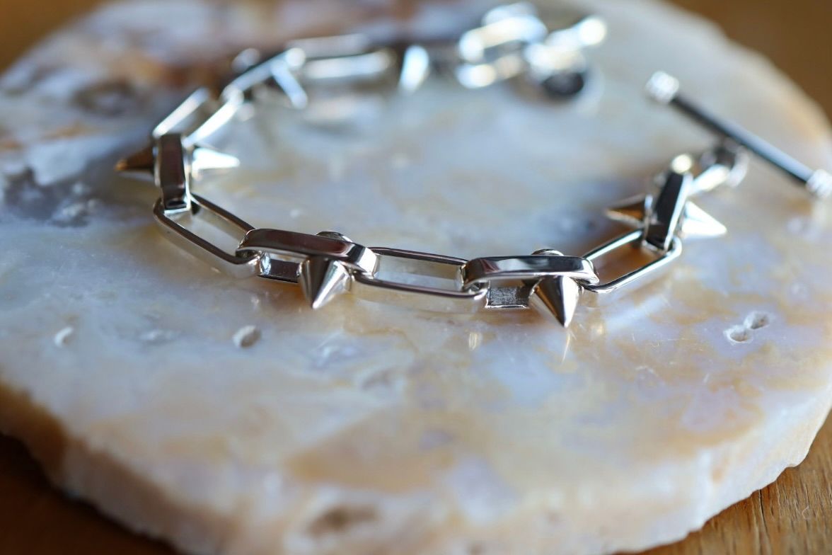 XOLO JEWELRY ブレスレット / Spike Link Bracelet -15mm-(XOB112)★11月15日(土)発売！