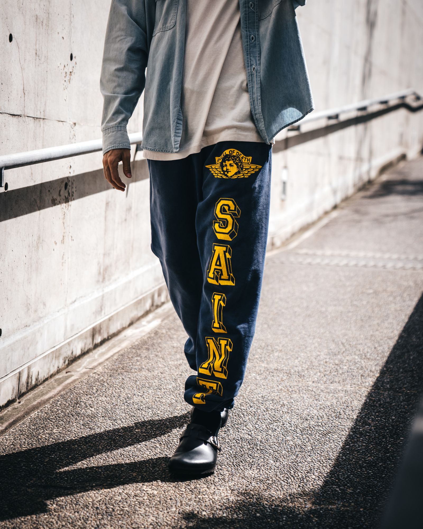 セントマイケル24AW ANGEL SWT PT(SM-YS1-0000-053)NAVY