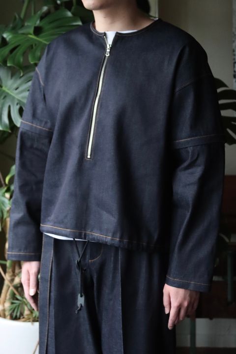 SEEALL  ZIP PULLOVER JACKET(SAU23 TP181) style.2022.3.18