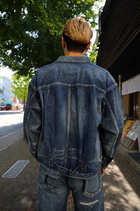 アイジュンヤワタナベマン 24AW New Manual Wネームデニムパンツ(XL)