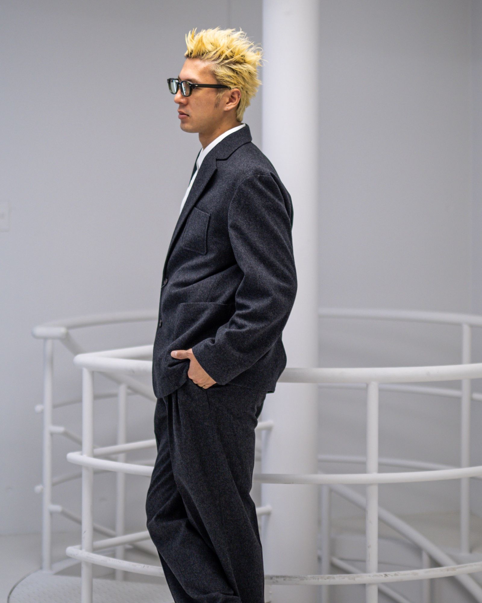 ANOTHER OFFICE Leather Work Jacket MARKスタイル！