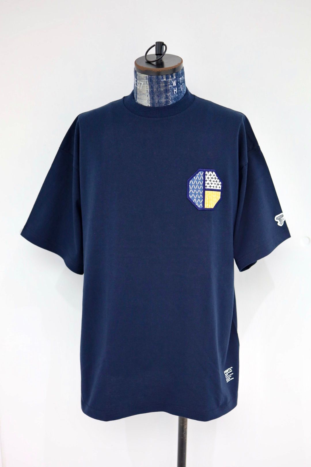 ファンダメンタル 26SS Tシャツ OCTA TEE(FA26TE14)NAVY☆新作発売！