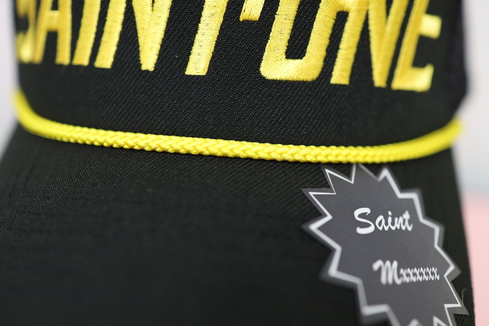 セントマイケル 26SS SAINT ONE MESH CAP(SM-MK8-0000-084)BLACK☆4月29日(水)新作発売！