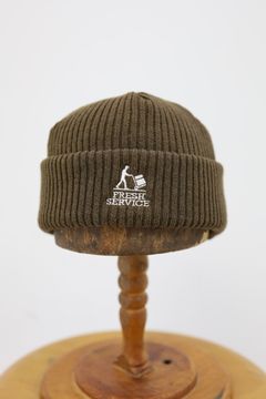 フレッシュサービスTHERMAL RIB KNIT WATCH CAP(FSP254-90069)KHAKI☆11月15日(土)発売！