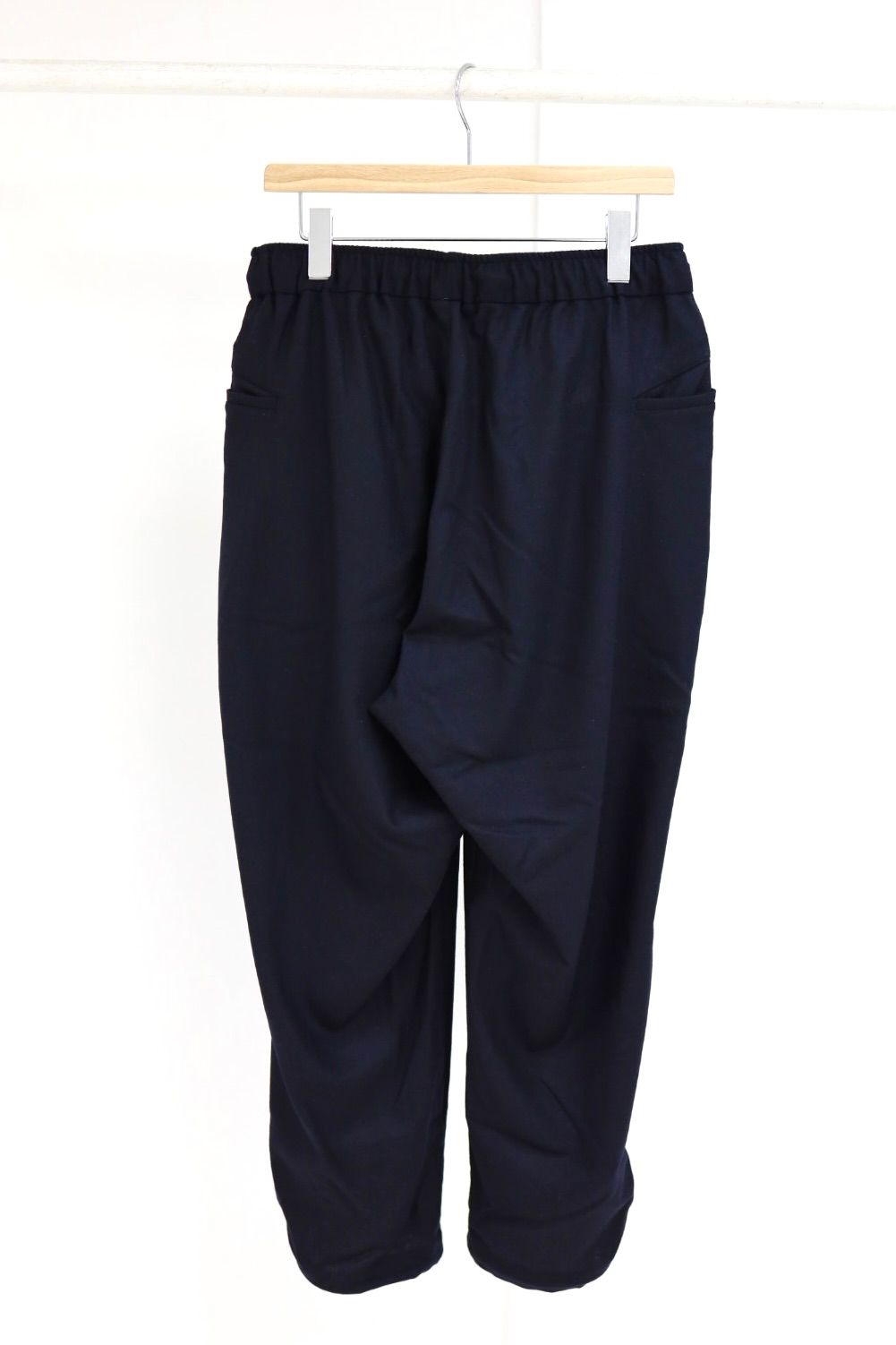 S.F.C 2026FW エスエフシー WIDE TAPERED EASY PANTS(CASHMERE WOOL) (SFCFW26P07)Navy☆10月17日(土)発売！