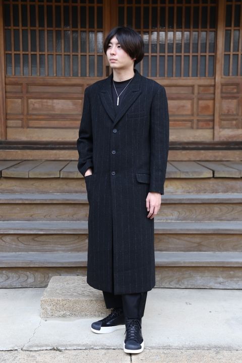 Yohji Yamamoto pour Homme 2020AW W-内田すずめ漢字1216ジャケット(HR-J26-849) style.2020.9.11.