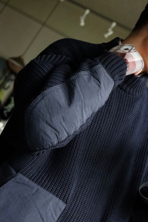 フレッシュサービス22AW HIGH NECK COMBAT KNITスタイル2022.10.9.