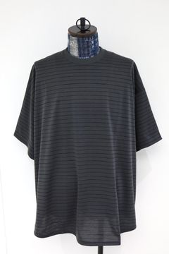 S.F.C 26SS エスエフシー SUPER BIG SIDE STRIPE TECH SS TEE(SFCSS26CS06)Charcoal☆5月9日(土)発売！