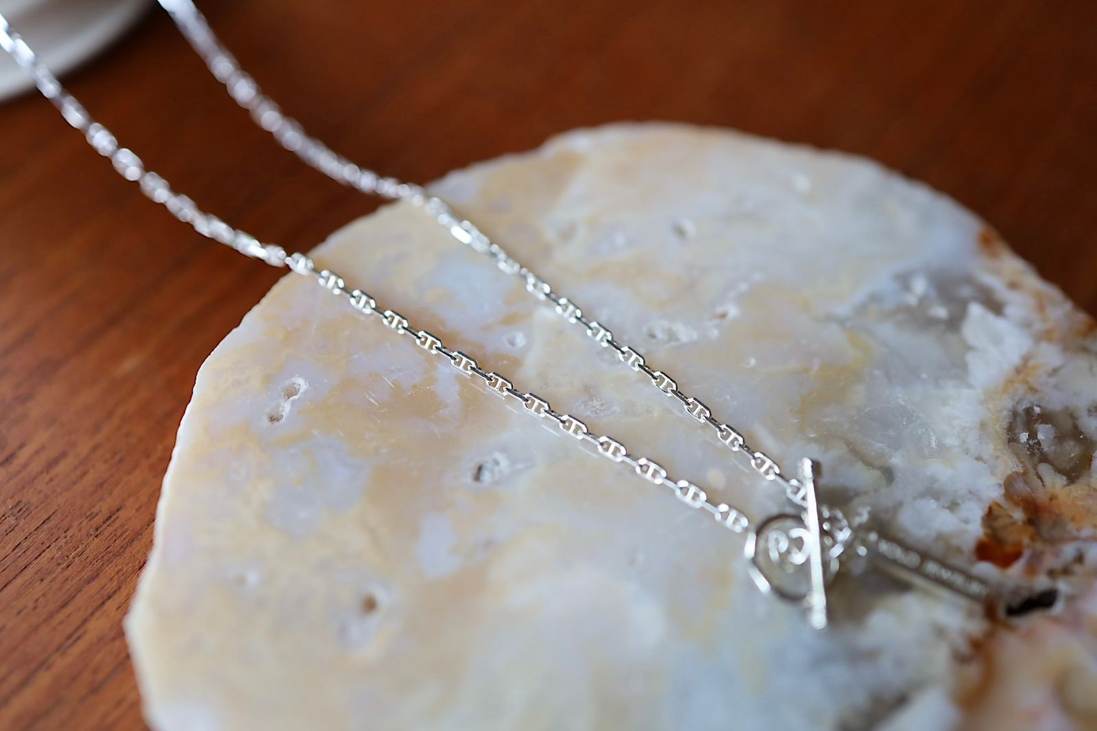 XOLO JEWELRY ネックレス / Tiny Solid Anchor Link Necklace (XON046-50)Silver925