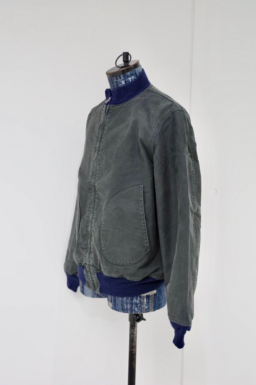 BOW WOW 25FWバウワウ USN DECK ZIP JACKET AGED(BW252-UDZJ)AGED NAVY★10月11日(土)発売！