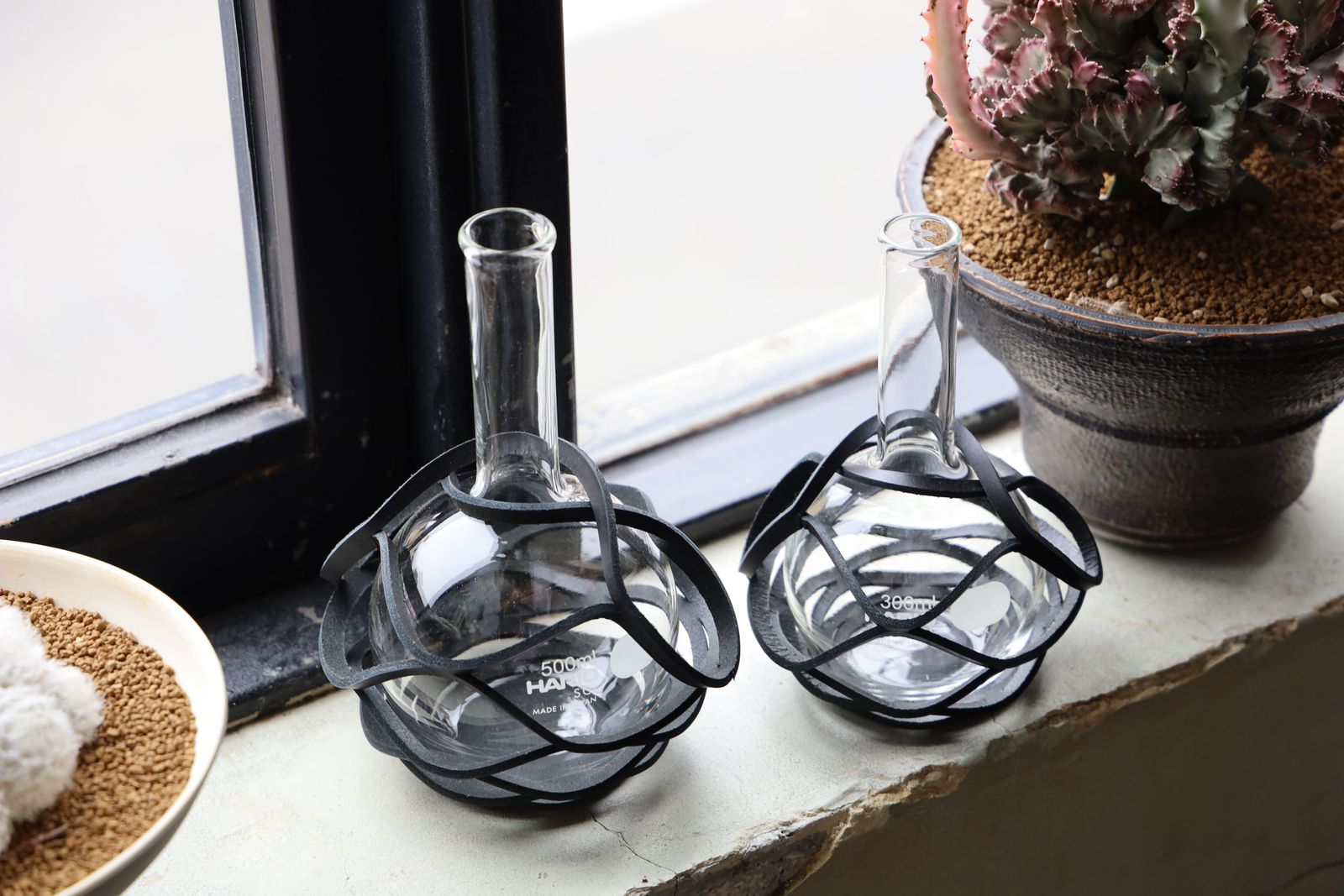 花瓶・フラワースタンド Hender Scheme / Flat-bottom flask/500ml Hender Scheme - エンダースキーマ 花瓶 Flat-bottom flask