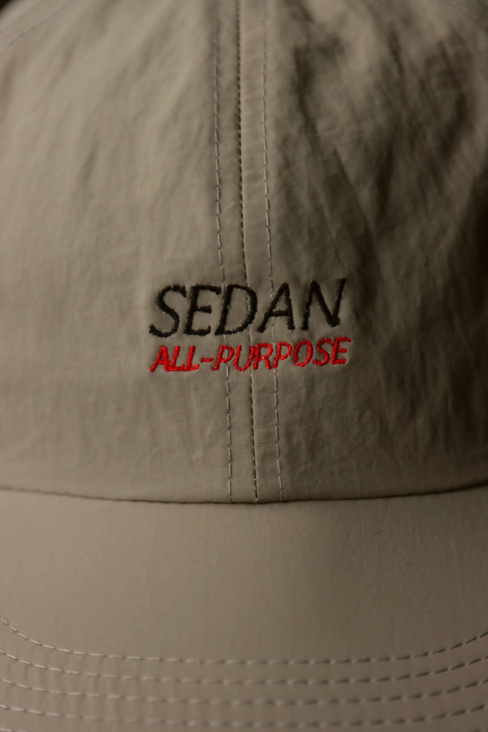 セダンオールパーパス SS24 Tech Logo Camp Cap(SD24S-CP01)Beige