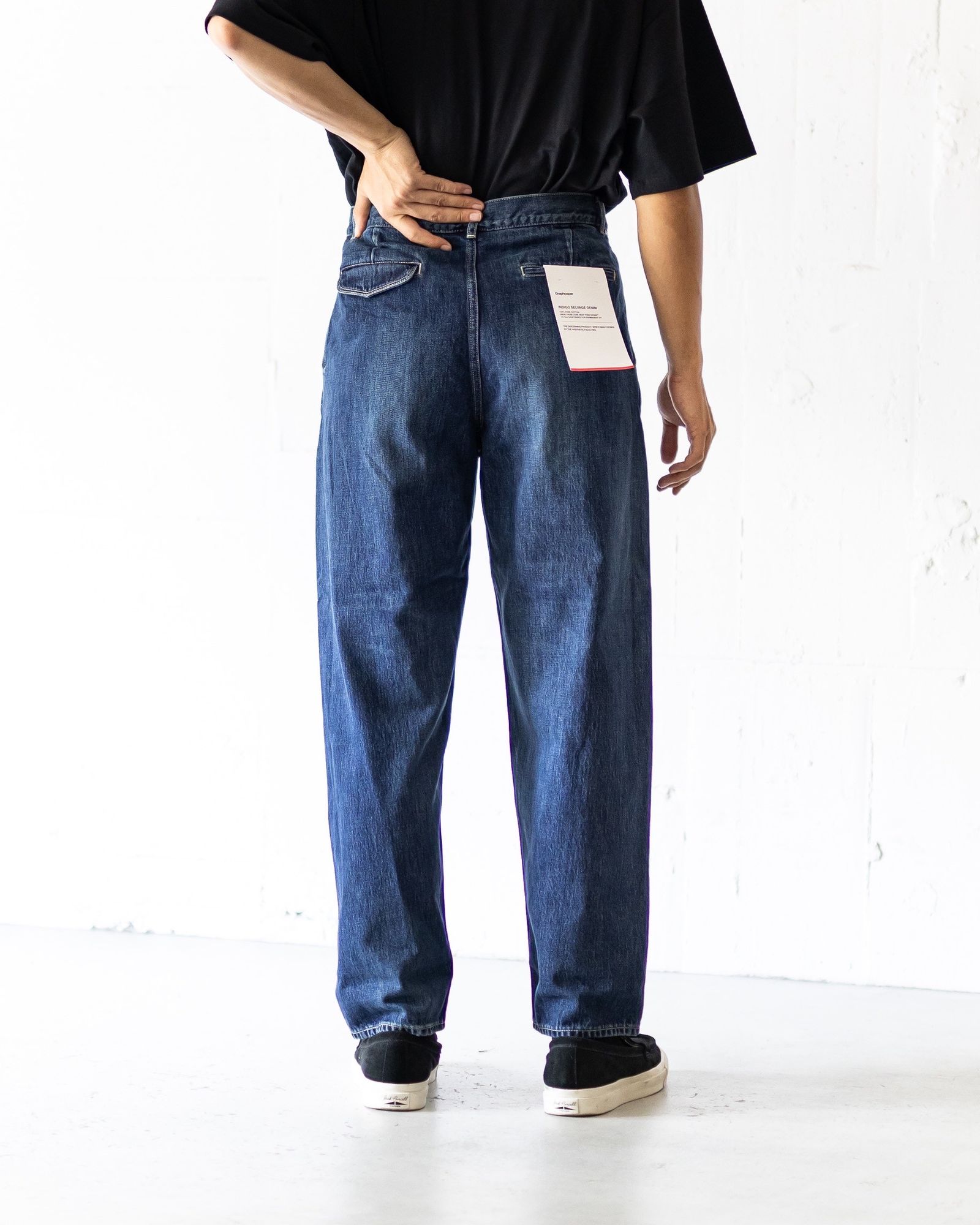パンツ 25SS Graphpaper Selvage Denim Two Tuck Selvage Denim Two Tuck Tapered Pants | Graphpaper(グラフ