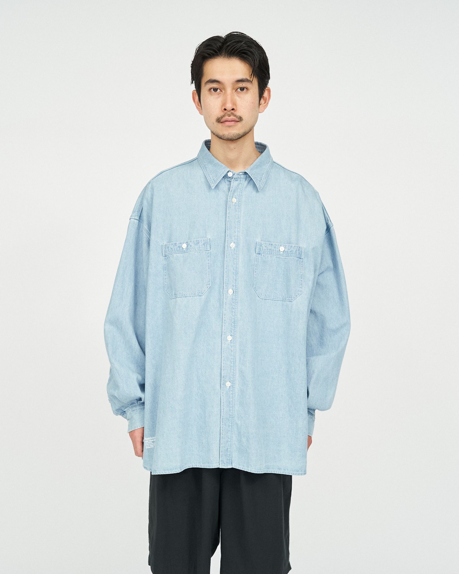 フレッシュサービス LIGHT DENIM L/S SHIRT (FSC252-50045)LIGHT FADE☆6/21(土)発売！