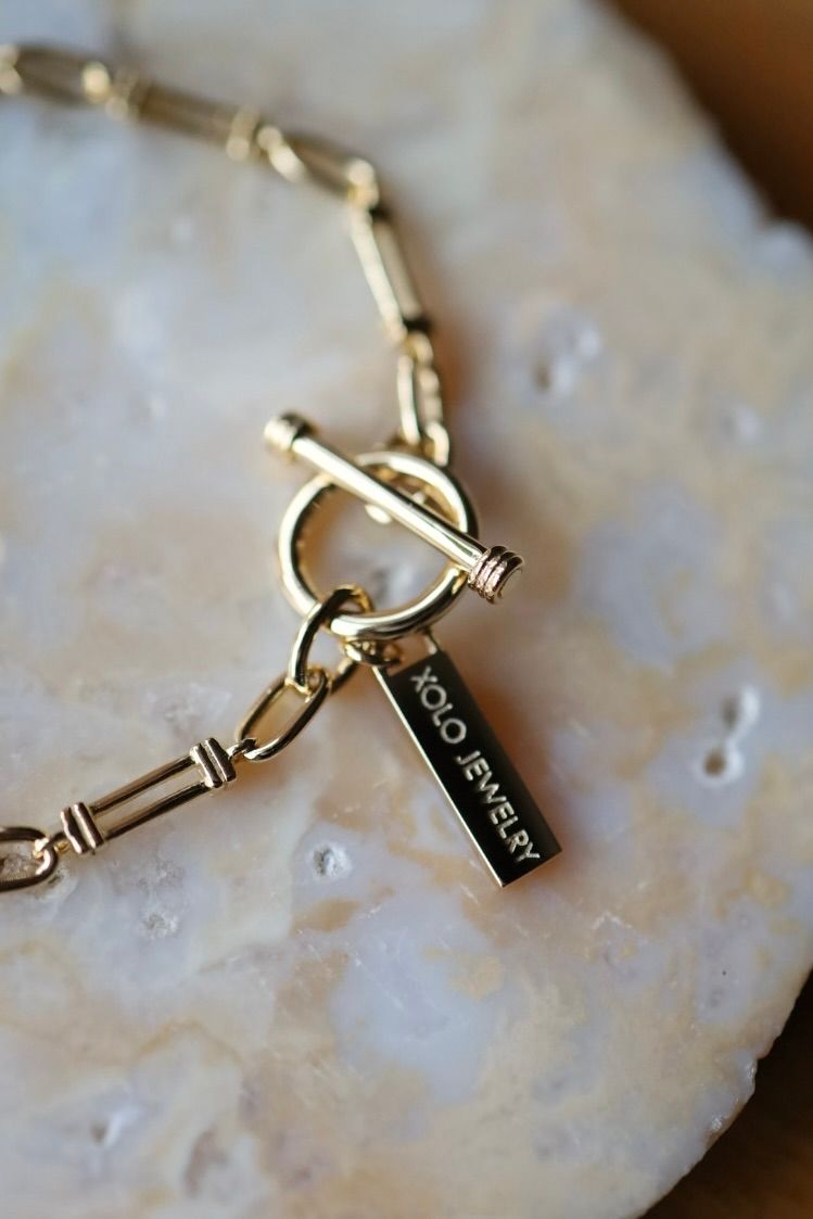 XOLO JEWELRY ブレスレット / Lantern Link Bracelet -3mm-Gold-(XOB119)★11月15日(土)発売！