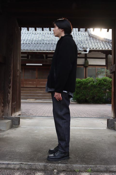 Graphpaper Wool Boa Zip-Up Blouson(GU213-70206B) style.2021.10.25.
