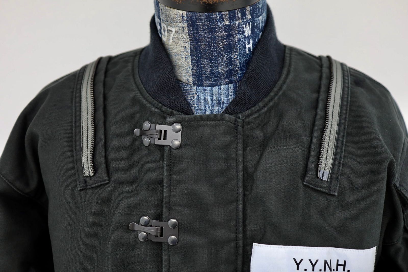 Yohji Yamamoto × NEIGHBORHOOD A-1 デッキジャケット(252SPYYN-JKM02S)BLACK★12月5日(金)発売！