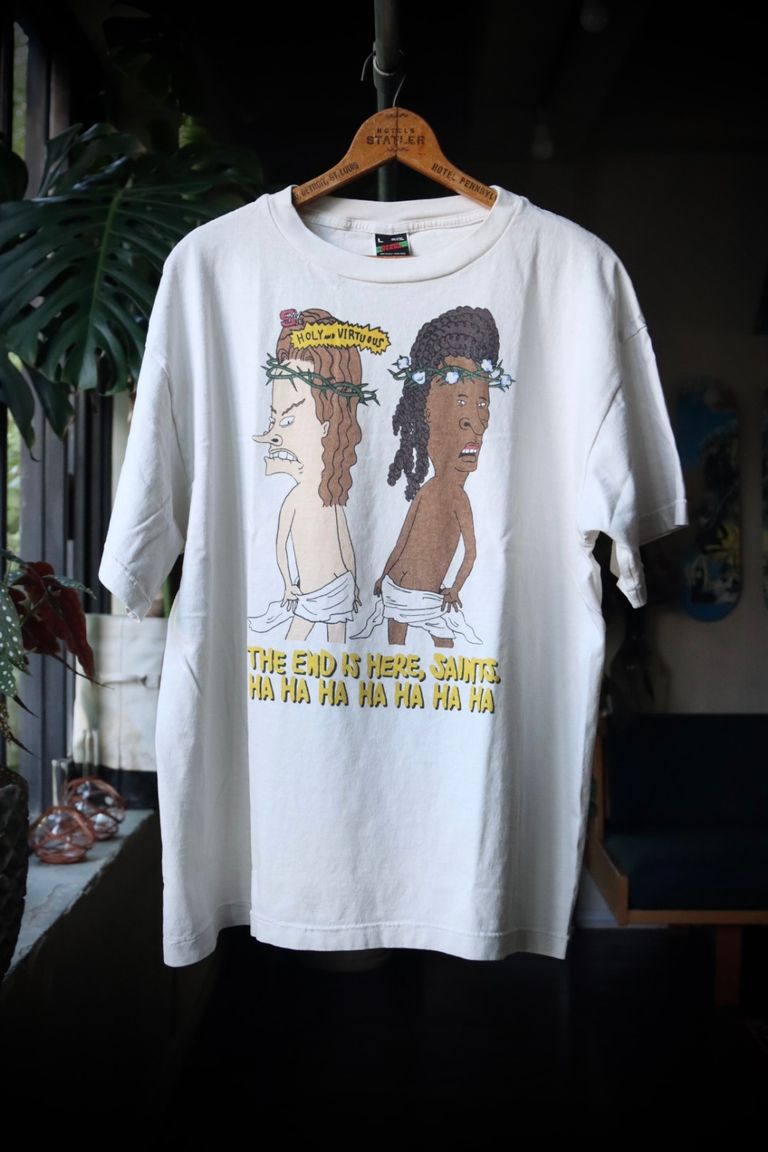 SAINT M×××××× - セントマイケル23AW DENIMTEARS HLY&VIRTS TEE(SM-A23 