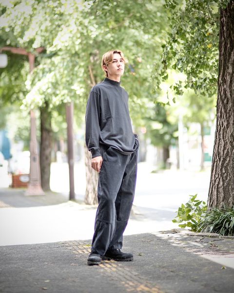 A.PRESSE Cashmere Blend Turtle Neck L/S T-Shirt style 2024.7.27日発売！