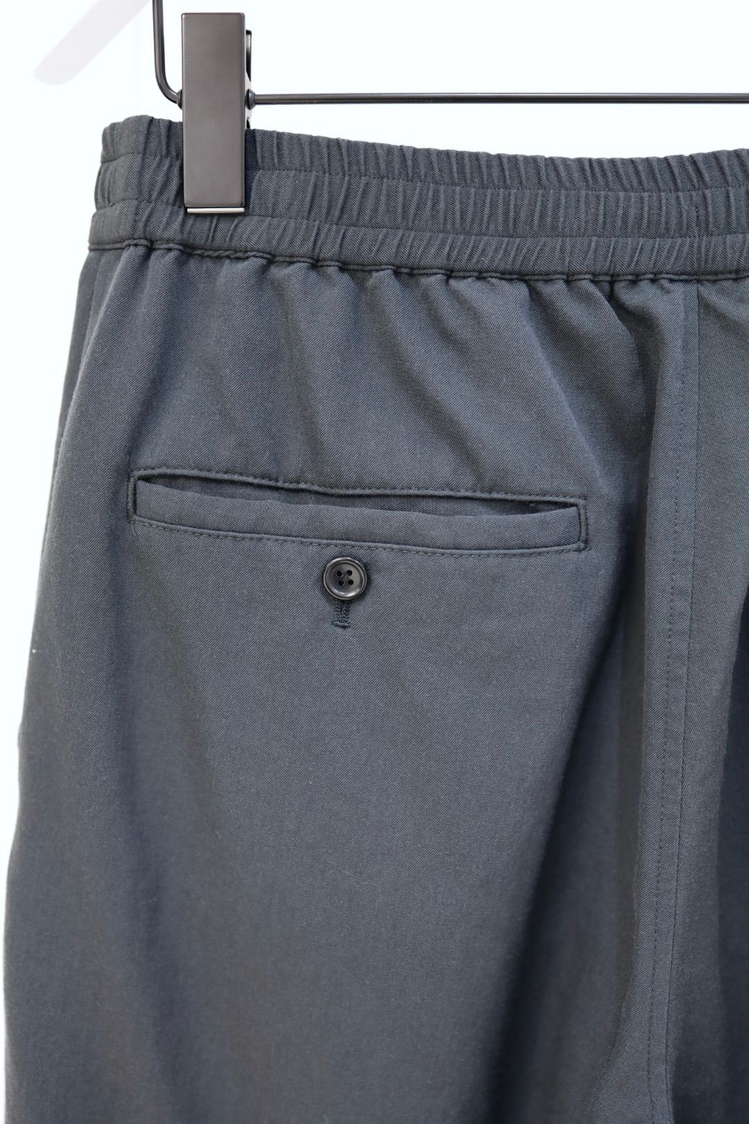 グラフペーパー 26SS Fulled Wool Twill Wide Easy Pants(GM261-40342)CHARCOAL☆2月7日(土)発売！
