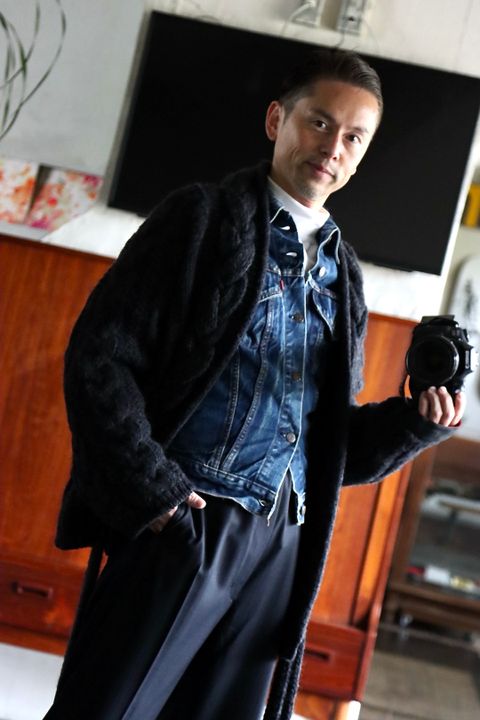 Ets.MATERIAUX マテリオ セレモニーパンツ"NAVY"size:2 style.