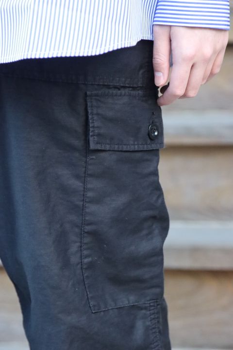 is-ness×THOMAS MASON VENTILATION LONG SLEEVE SHIRT style.2022.2.12.