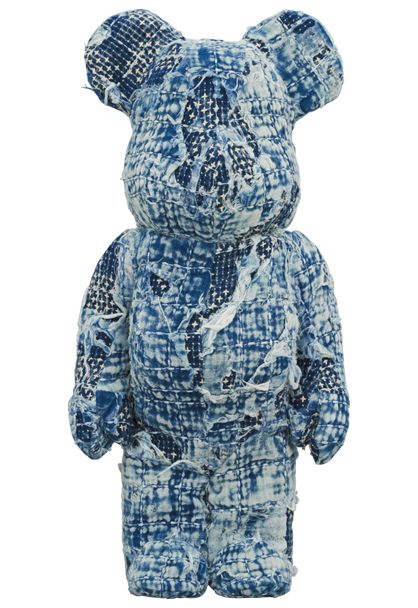 ファンダメンタルベアブリック襤褸バージョン BE@RBRICK FDMTL BORO 400％
