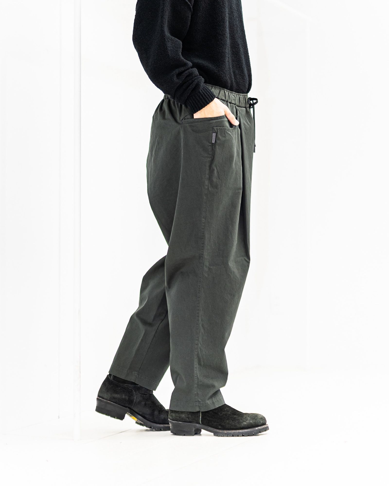 S.F.C 26SS エスエフシー WIDE TAPERED EASY PANTS(SFCSS26P04)Charcoal☆1月24日(土)発売！