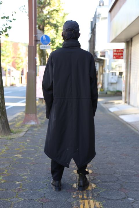yohji yamamoto I-左胸片玉P付モッズコートStyle.2020.10.20.