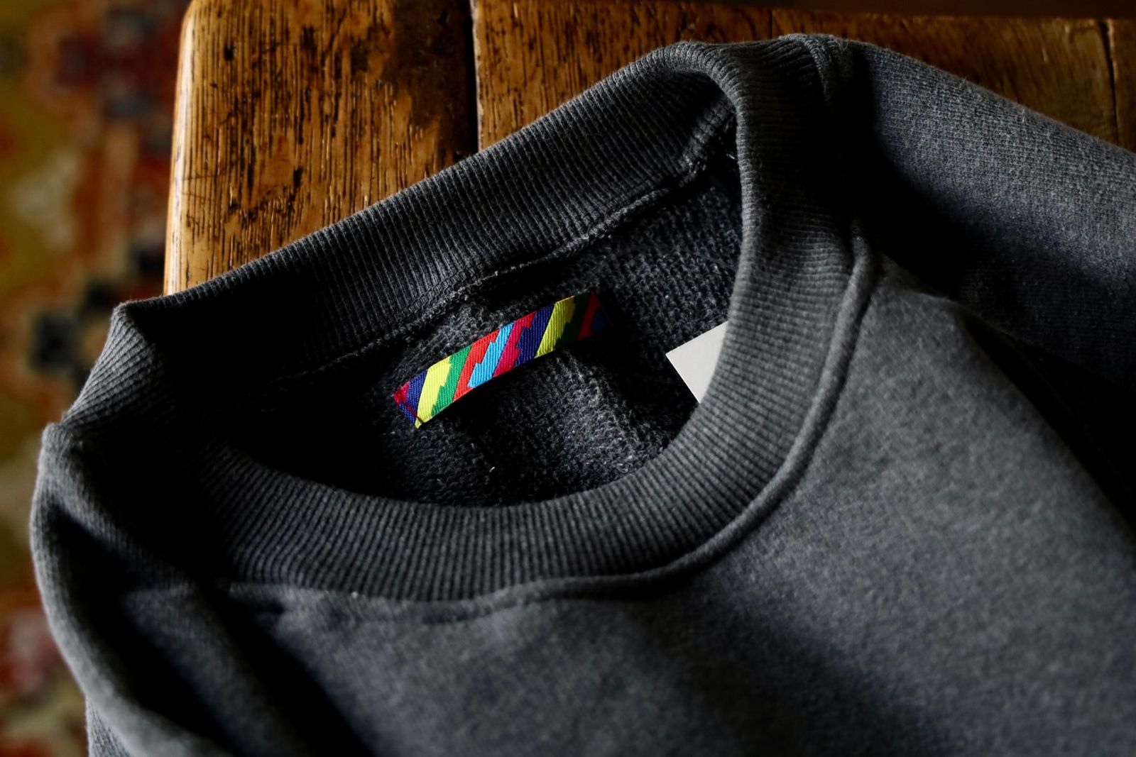 イズネス 26SS Ventilated Sweatshirt (26SS_13_1008SSSW01)BLACK☆新作発売！