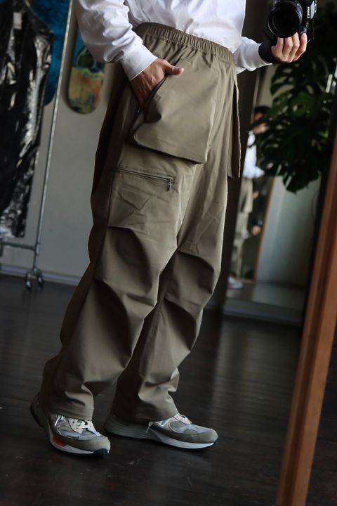 FreshService 23SS SOLOTEX TWILL FUNCTIONAL BLOUSON"KHAKI"スタイル