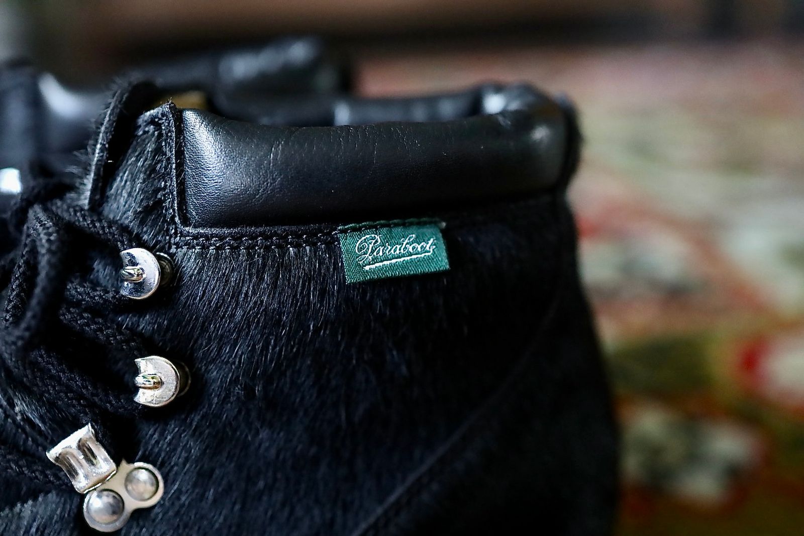 ジュンヤワタナベマン 25AW ヘアハイド PARABOOT (WP-K105-001)BLACK★新作発売!