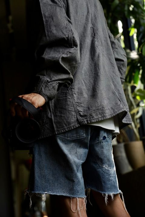 ©SAINT M×××××× ベルベルジンコラボ STRIPE BB_DENIM JKTスタイル(SIZE:S)