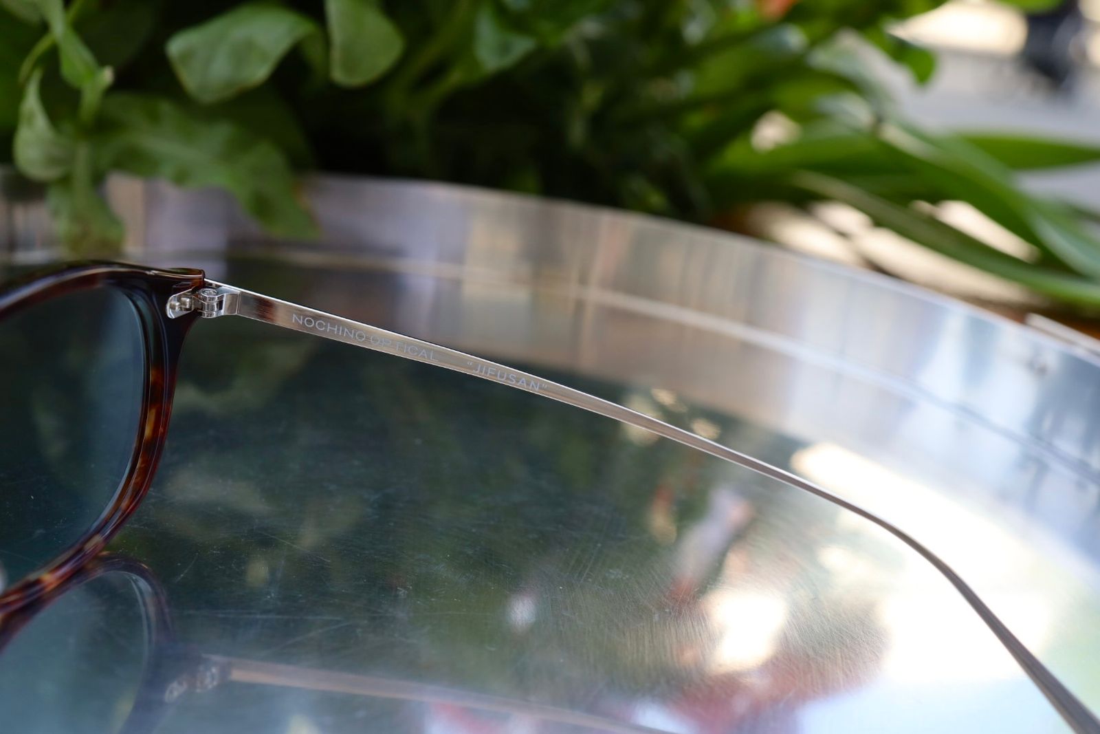 ノチノオプティカル  "JIFUSAN" #3.RICH AMBER × GREY GREEN to D.GREY(調光モデル)☆4月18日(土)再入荷！