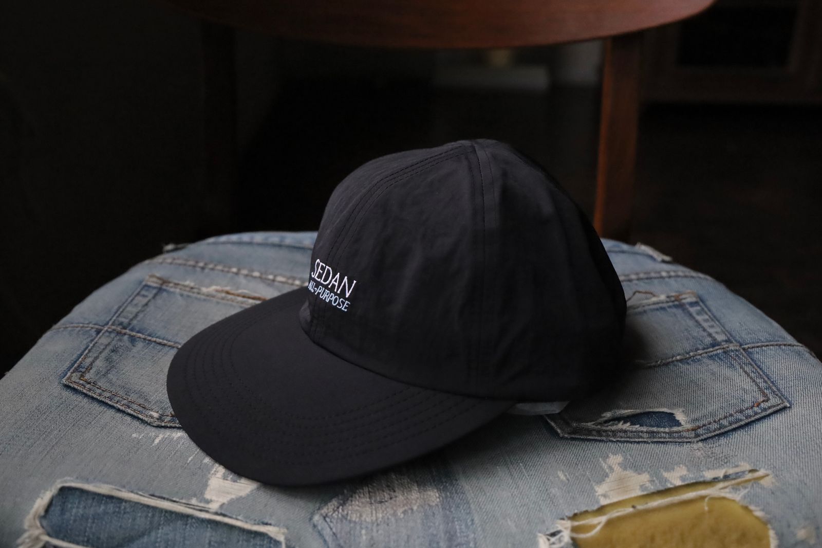 セダンオールパーパス SS25 Tech Logo Camp Cap(SD25S-CP01)Black☆4月19日(土)発売