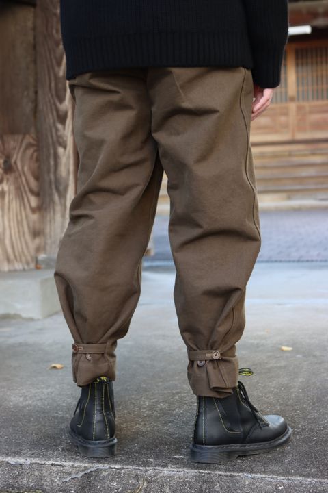 A.PRESSE  Motorcycle Trousers"OLIVE"style.