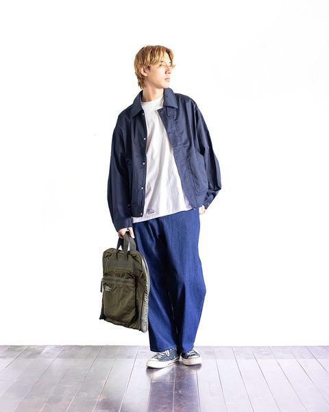 FreshService  CORPORATE BLOUSON(NAVY)スタイル 8月24日(土)新作発売！